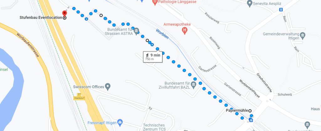 Fussweg Stufenbau Eventlocation
